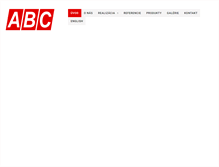 Tablet Screenshot of abcfood.sk